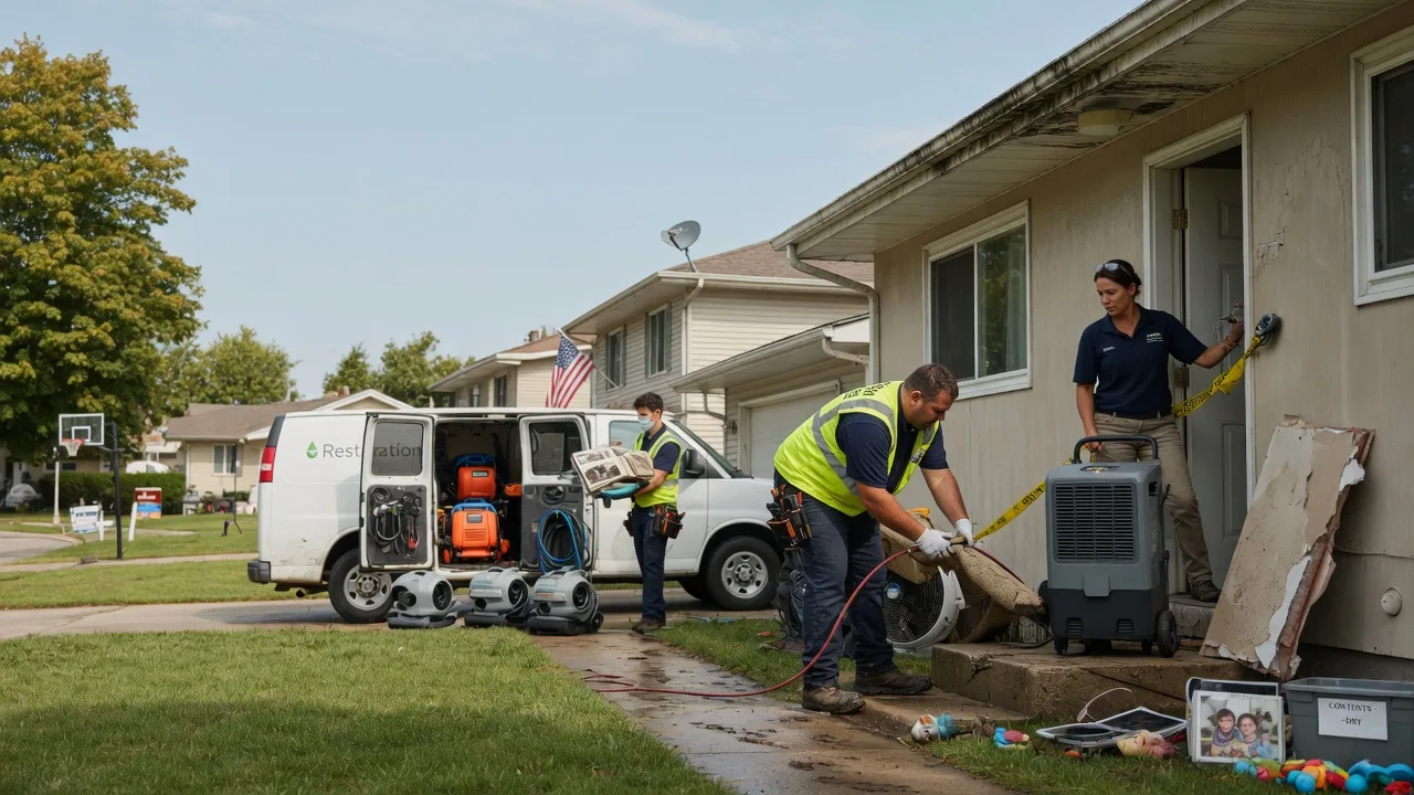 Water Damage Restoration in Myrtle, MS near me